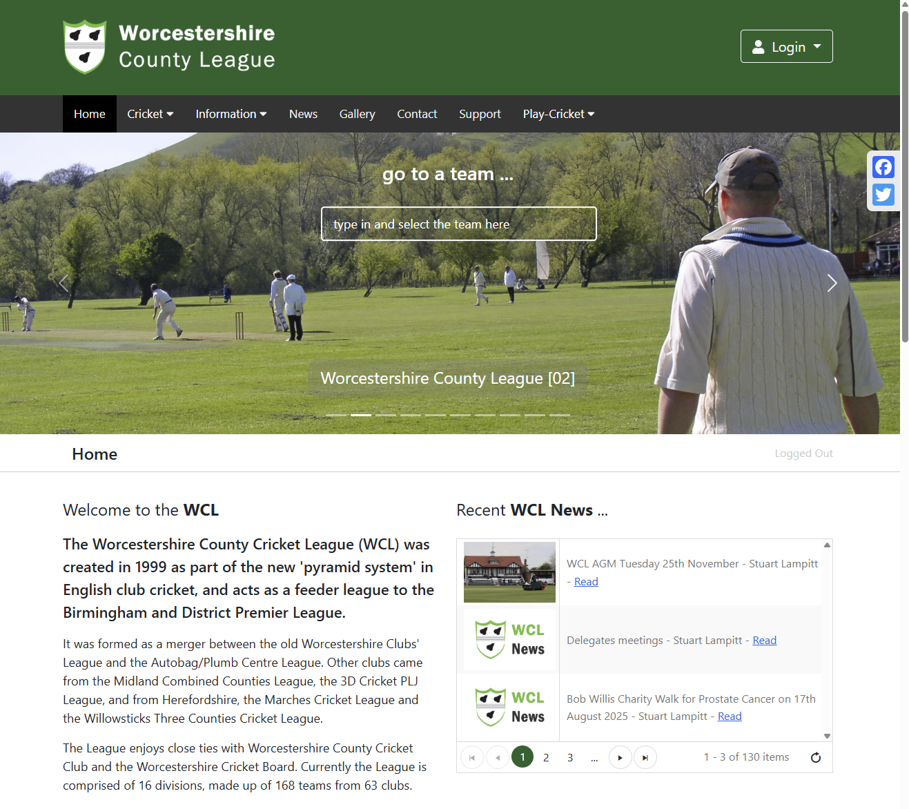 Worcestershire County Cricket League